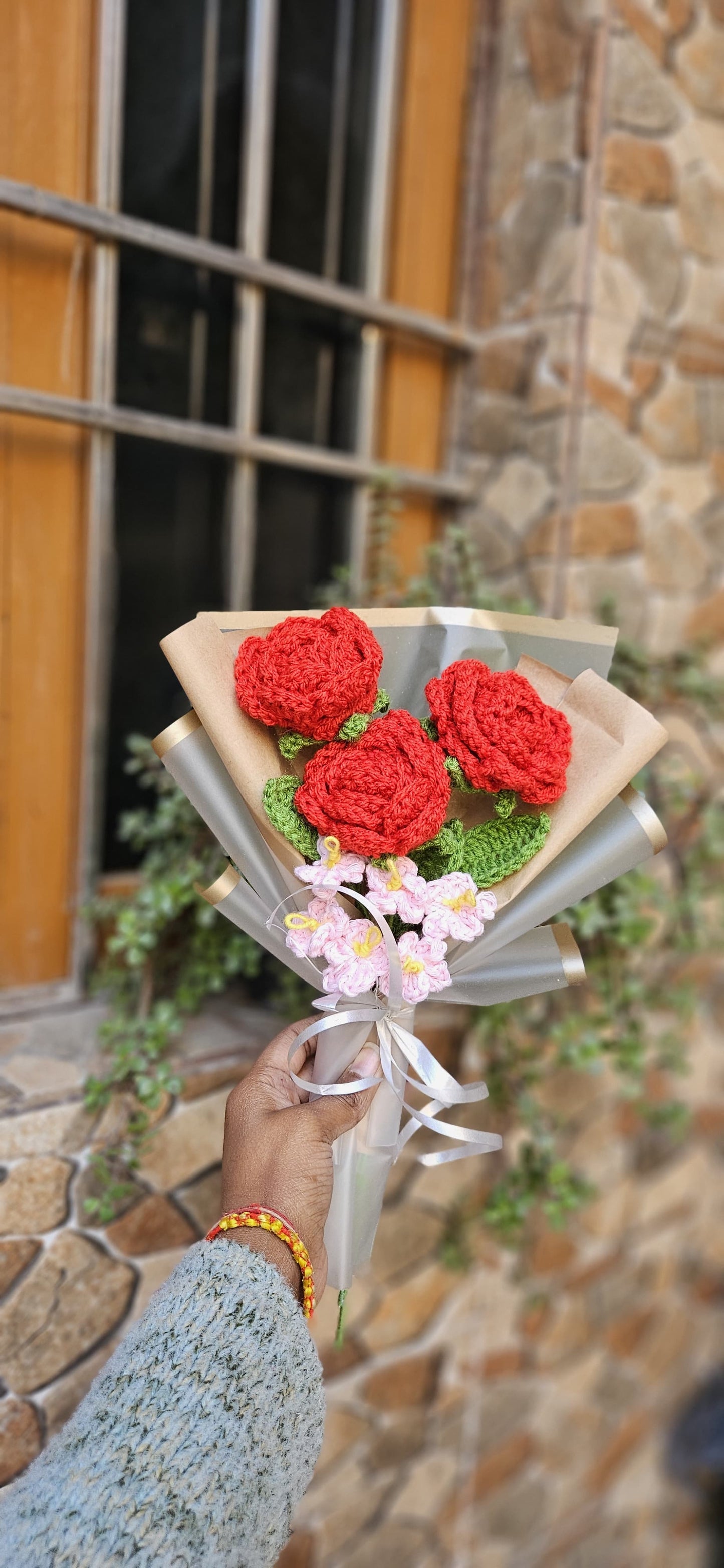 Rose Trio Bouquet