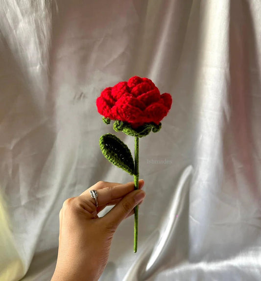 Everlasting Crochet Rose